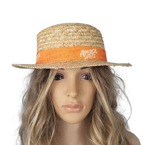 Aperol Spritz Straw Hat New